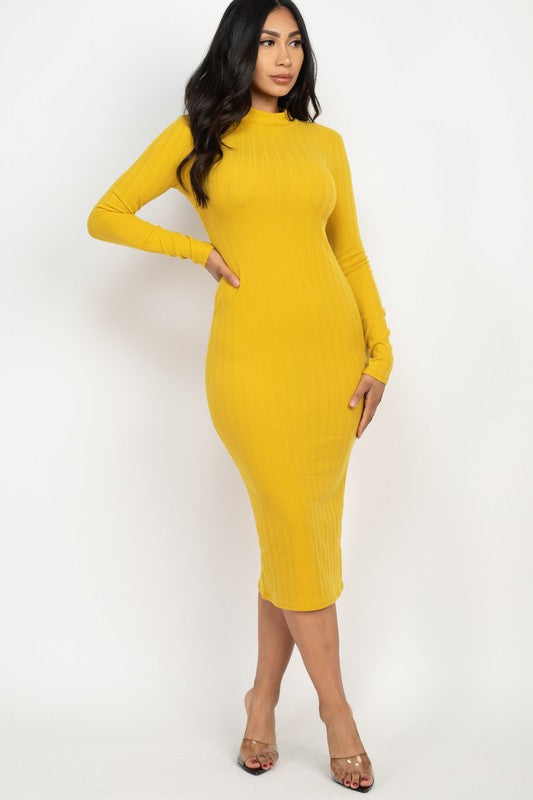 Yellow Bodycon Dress