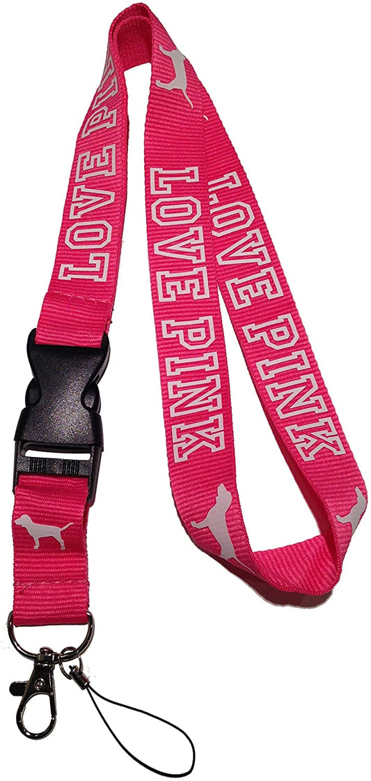 Pink Lanyard