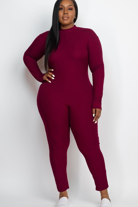 Burgundy Jumpsuit