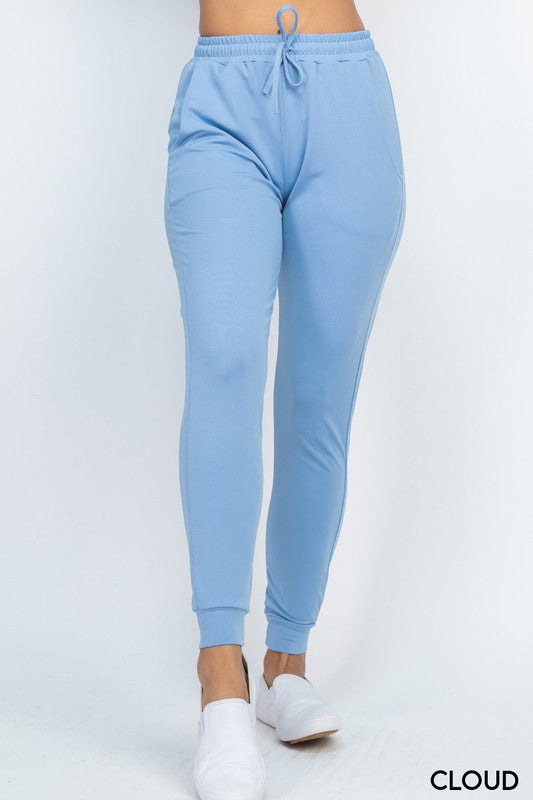 Light Blue Jogger Pants